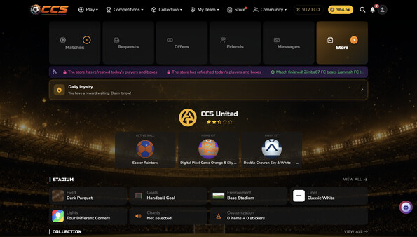Crown Caps Soccer captura Steam 2